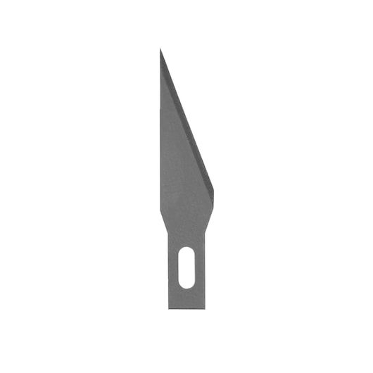 STANLEY® 45mm Sharp-Angled Blades for Hobby Craft Knife Unit Front view