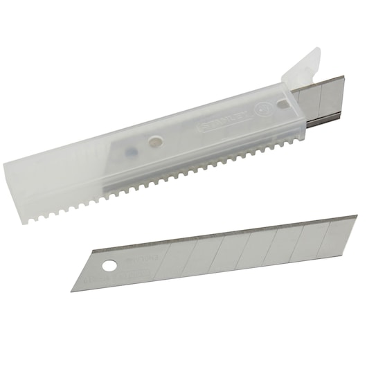 LAMES DE CUTTERS 18MM EXTRA-EPAISSES - DISTRIBUTEUR 8 LAMES