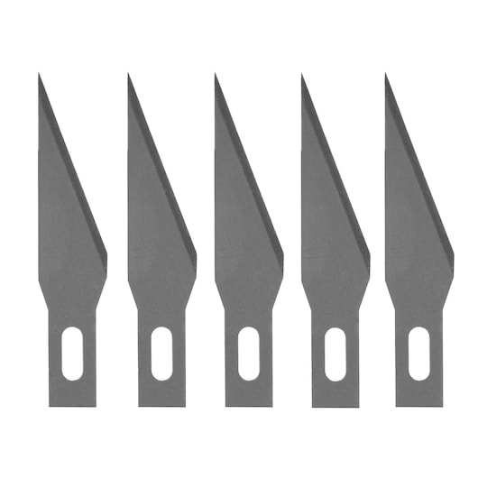STANLEY® 45mm Sharp-Angled Blades for Hobby Craft Knife Group shot