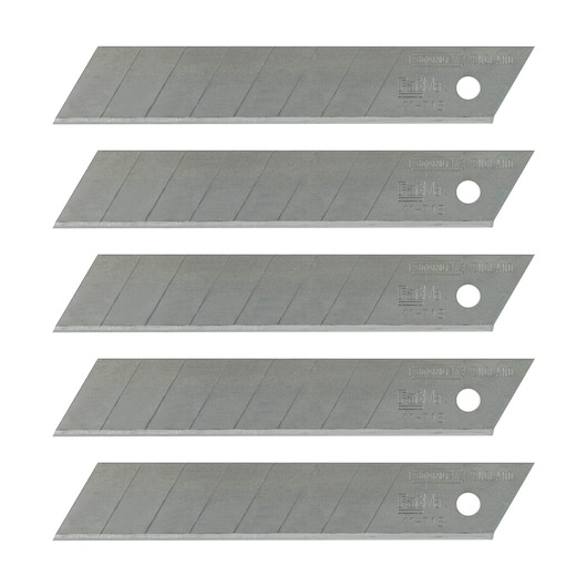 LAMES DE CUTTERS 18MM - CARTE 5 LAMES - FATMAX