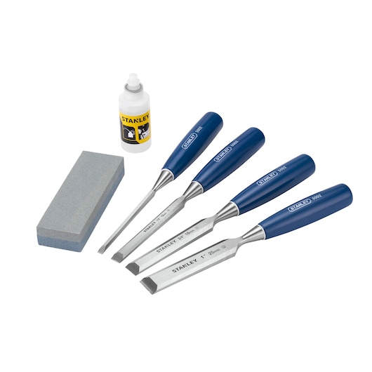 STANLEY® 6 piece Chisel Set  5002 series Front