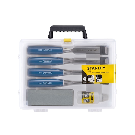 STANLEY® 6 piece Chisel Set  5002 series Front