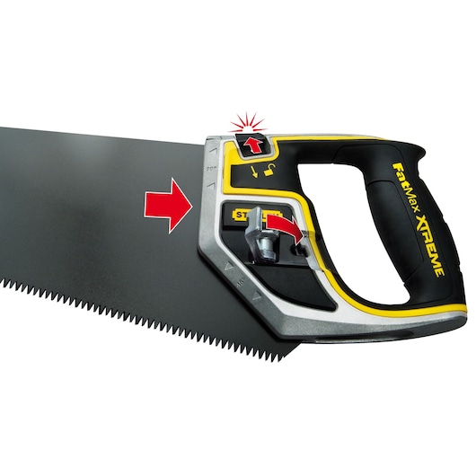 Starter Kit InstantChange™ BladeArmor® STANLEY® FATMAX®, 500 mm, coupe de débit, 7 dents/pouce