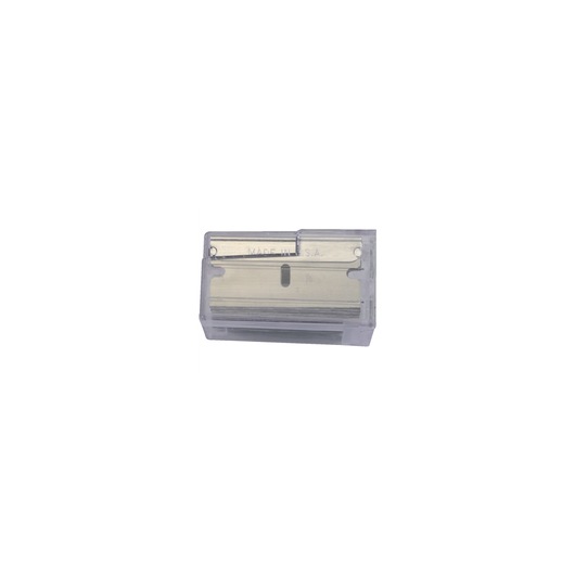 LAMES DE GRATTE-VITRES METAL - ETUI 10 LAMES