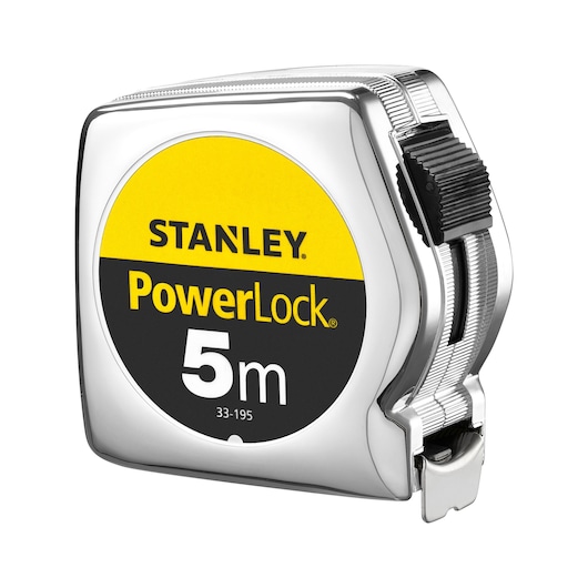 STANLEY® PowerLock® 5M (25mm wide) Tape Measure