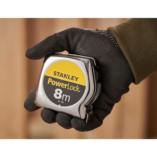 STANLEY® PowerLock® 8M (25mm wide) Tape Measure