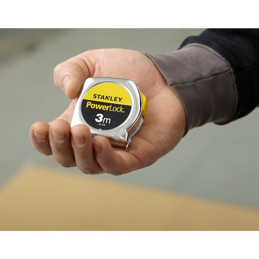 Mesure Powerlock Classic métal STANLEY® 3 m x 12,7 mm
