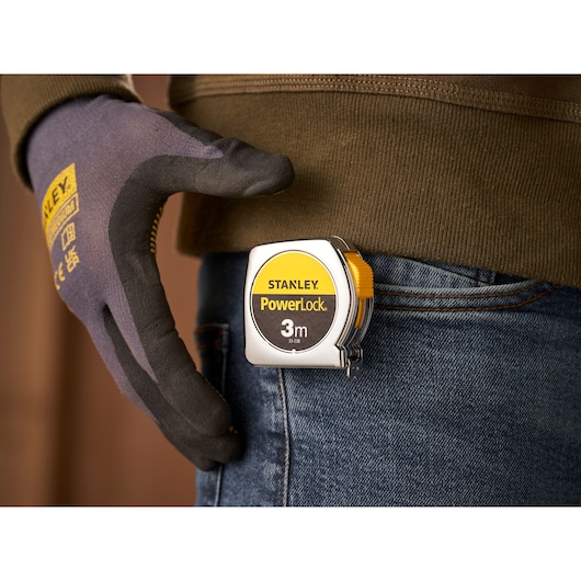 STANLEY® PowerLock® 3M (13mm wide) Tape Measure