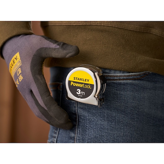 STANLEY® Micro PowerLock® 3M (13mm wide) Tape Measure