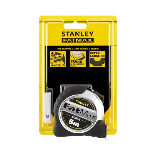 Mètre ruban Blade Armor™ 5m x 32mm FATMAX® - STANLEY - Mr.Bricolage