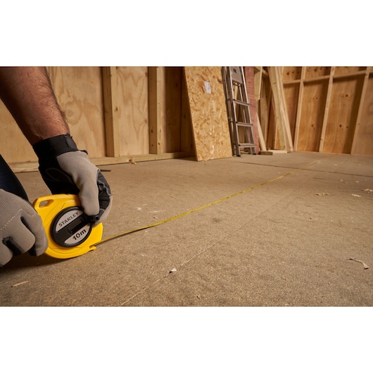 STANLEY Steel Long Tape Measure 10m