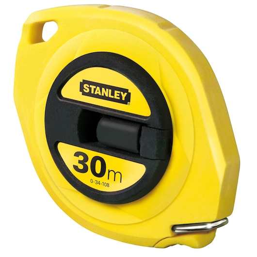 Mesure longue ruban acier STANLEY® 30 m x 9,5 mm