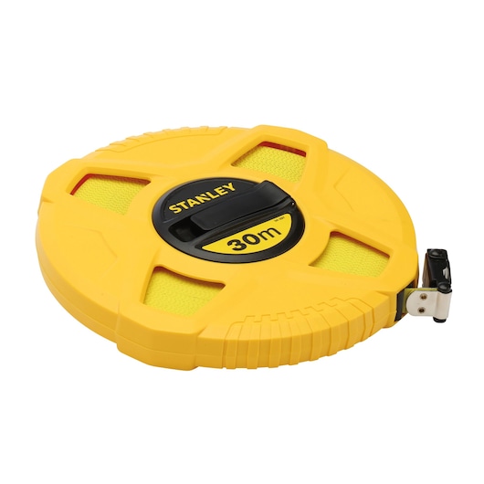 Mesure longue ruban en fibre de verre STANLEY® 30 m x 12,7 mm
