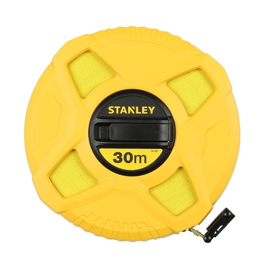 Mesure longue ruban en fibre de verre STANLEY® 30 m x 12,7 mm