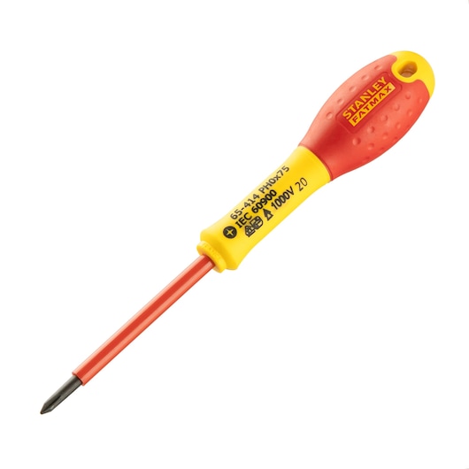 STANLEY FATMAX Insulated Phillips PH0 x 75mm Screwdriver 0-65-414