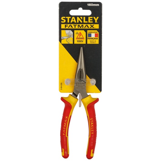 PINCE A BECS 1/2 RONDS LONGS 160MM ISOLEE 1000V