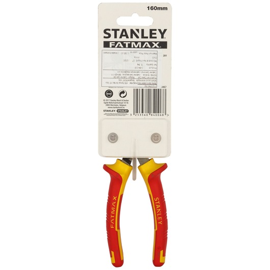 PINCE A BECS 1/2 RONDS LONGS 160MM ISOLEE 1000V