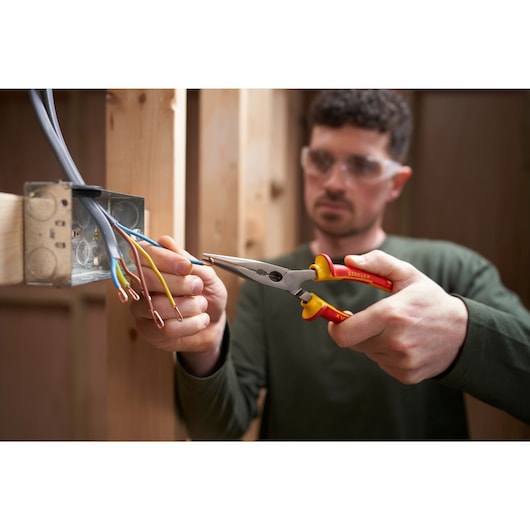 STANLEY FATMAX VDE Long Nose Plier – 200mm