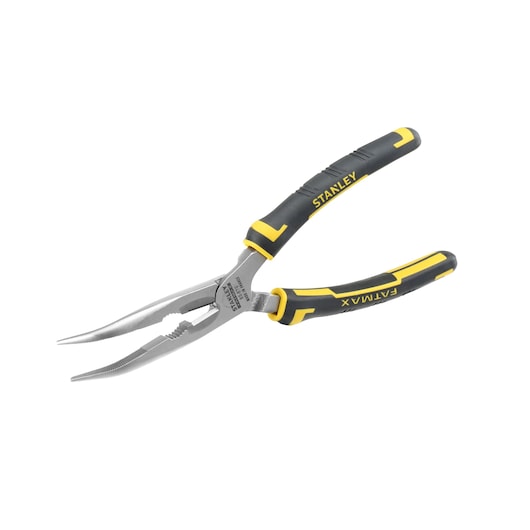 Pince à becs 1/2 ronds longs coudés STANLEY® FATMAX® 200 mm