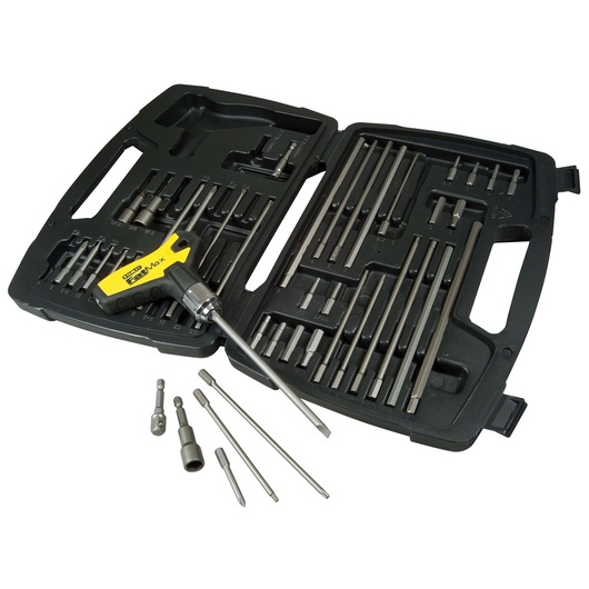 JEU DE CLES MANCHE "T" A CLIQUET - JEU DE 43PCS FATMAX
