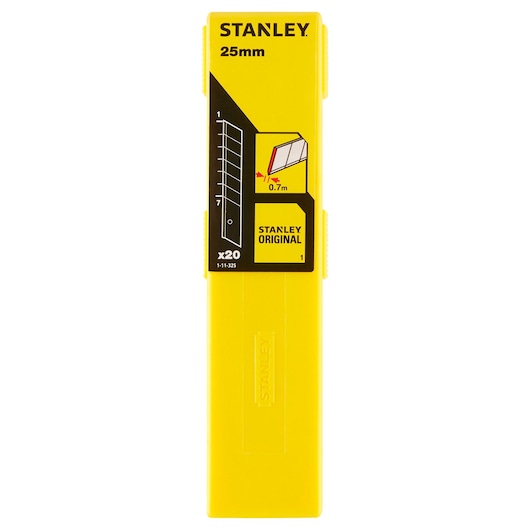 Lames de cutter STANLEY® 25 mm x 20