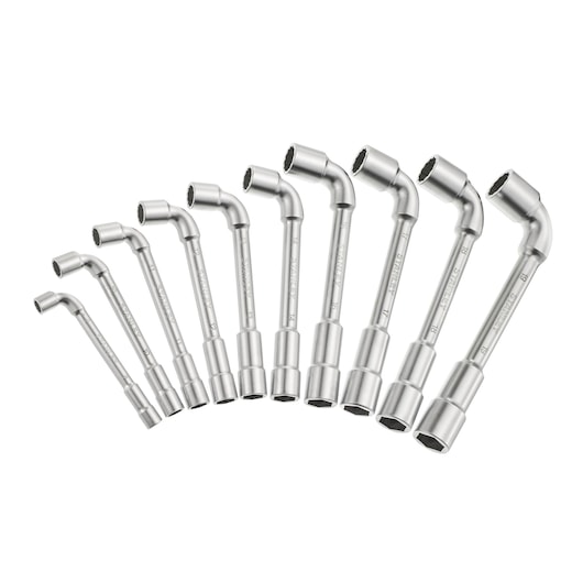 CLE A PIPE DEBOUCHEE 6X12 PANS - JEU DE 10PCS