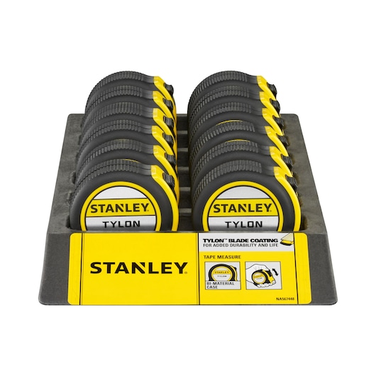 STANLEY® Tylon™ 5M (19mm wide) Tape Measure (12 Pack)
