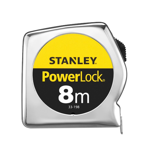 STANLEY® PowerLock® 8M (25mm wide) Tape Measure