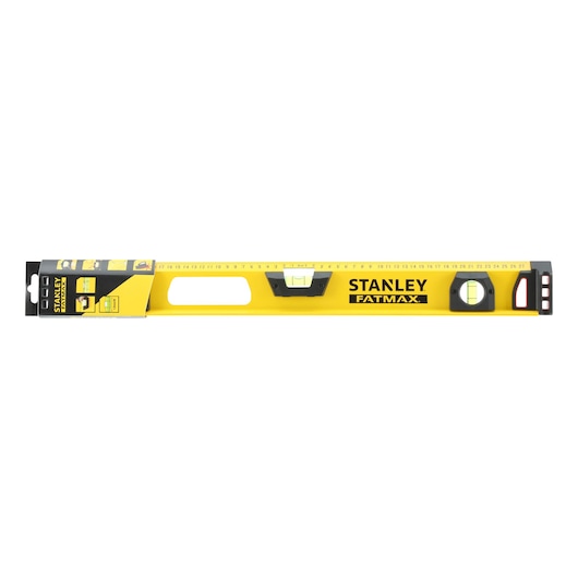 Niveau à bulle Stanley Fatmax 3 fioles 180 cm