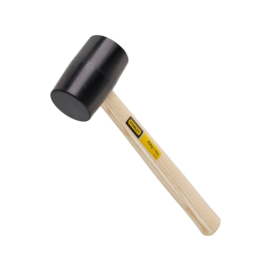 Stanley 16Oz/454G Stanley Blak Rubber Mallet Side View