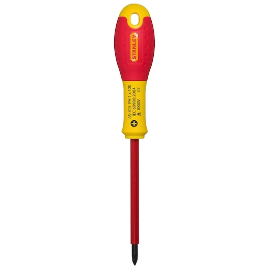 Tournevis isolé Phillips STANLEY® FATMAX® PH1 X 100 mm