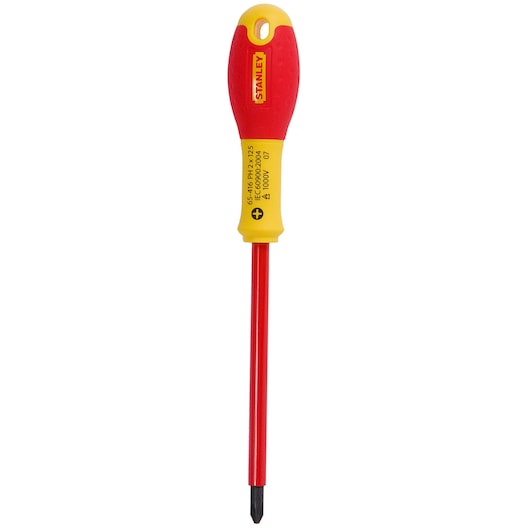 Tournevis isolé Phillips STANLEY® FATMAX® PH2 x 125 mm