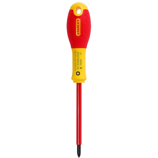 Tournevis isolé Pozidriv STANLEY® FATMAX® PZ1 x 100 mm