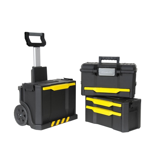 SERVANTE MODULO 3 EN 1 AVEC BOITE TOUCHLATCH A TIROIR
