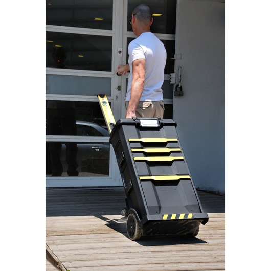 SERVANTE MODULO 3 EN 1 AVEC BOITE TOUCHLATCH A TIROIR