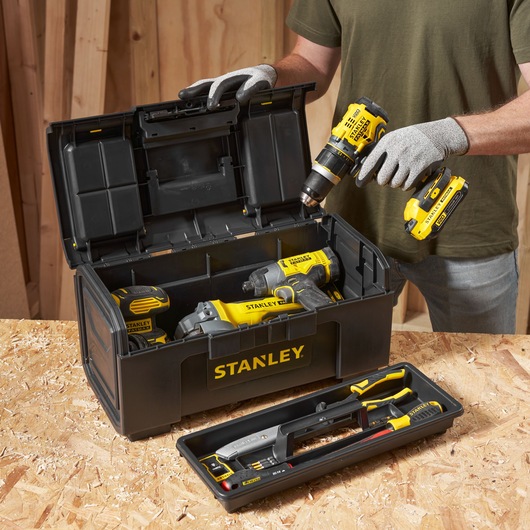 STANLEY 19 in. One-Touch Tool Box  with Drawer
