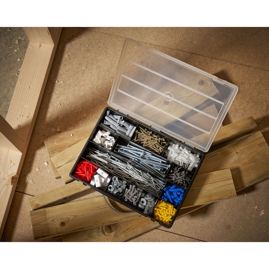 STANLEY® 14 Compartment Organiser Application Shot