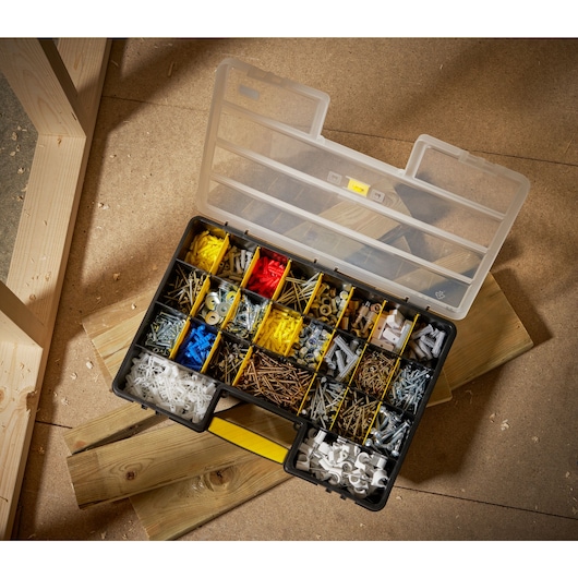 STANLEY® 25 Compartment Organiser Application Shot