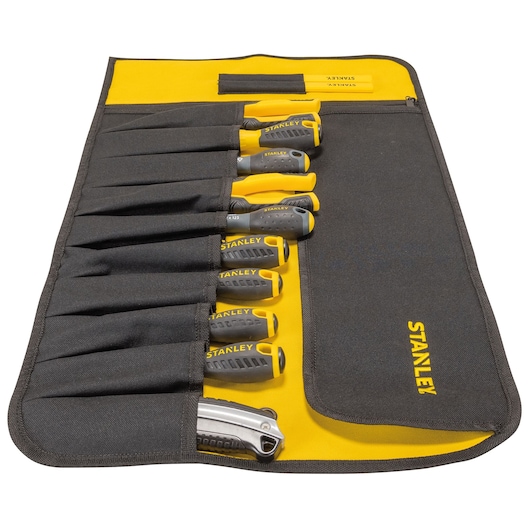 Trousse à outils enroulable - PARAT - de 12 à 20 compartiments -  550x315mm - vendue vide