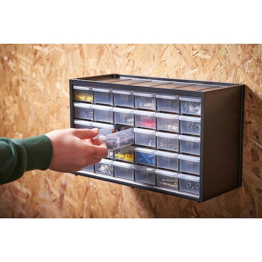 Casier de rangement STANLEY® 30 petits tiroirs