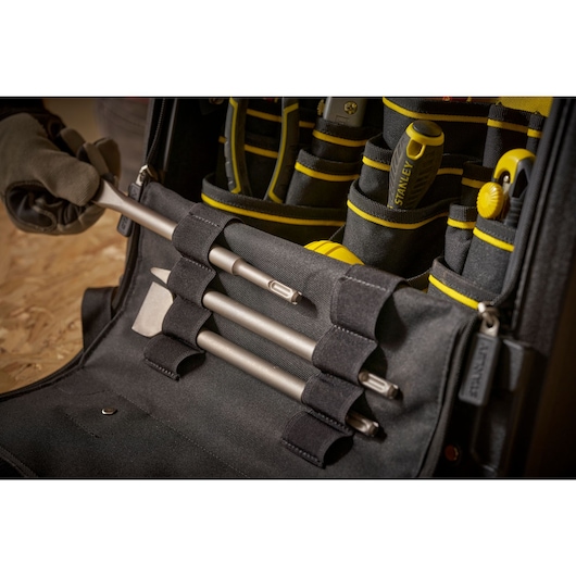 STANLEY® FATMAX® Tool Organiser Bag Application Shot