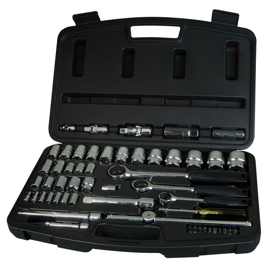 COFFRET A DOUILLES 1/4", 3/8", 1/2"- JEU DE 60PCS