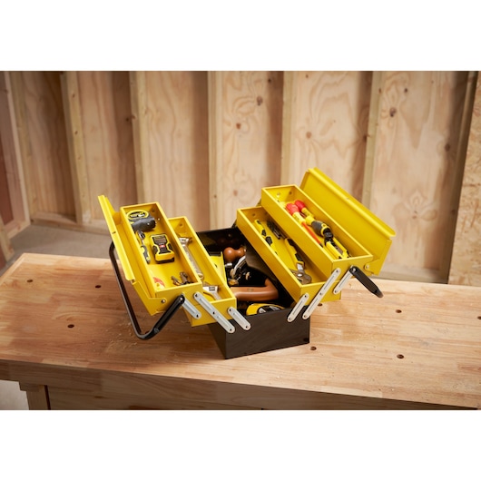 STANLEY® 18 in. Metal Cantilever Toolbox