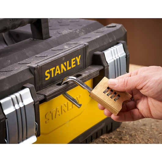 STANLEY 20 in. Metal Plastic Tool Box