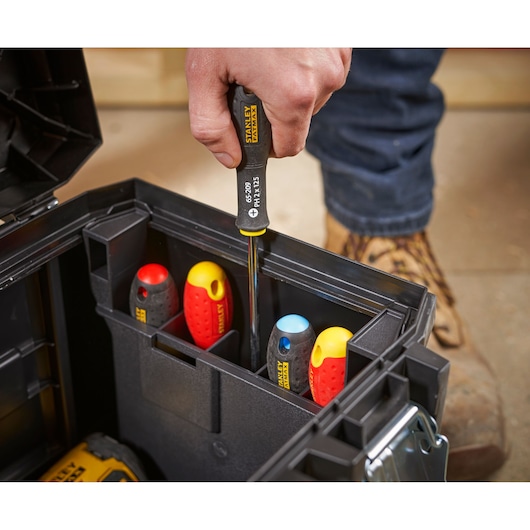 STANLEY FATMAX 20 in. Metal Plastic Tool Box