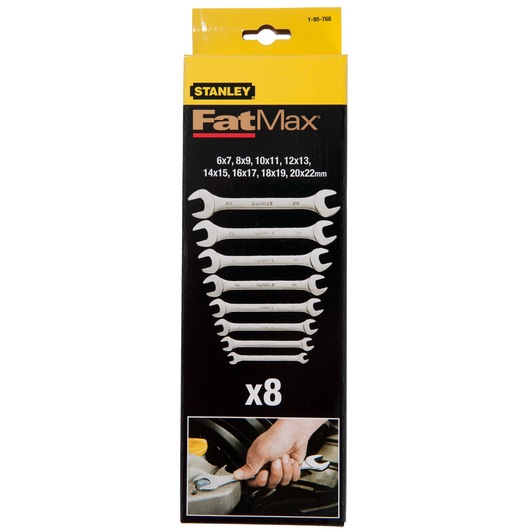 CLE A FOURCHE  - JEU DE 8PCS FATMAX