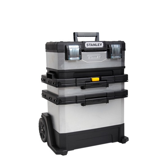 SERVANTE D'ATELIER BIMATIERE GALVANISEE - 53 L