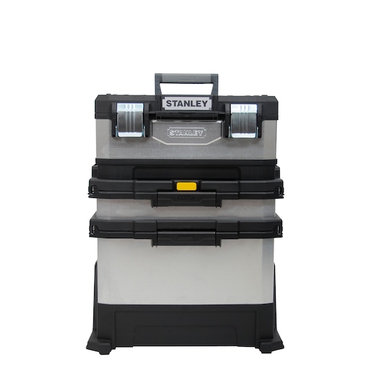 SERVANTE D'ATELIER BIMATIERE GALVANISEE - 53 L