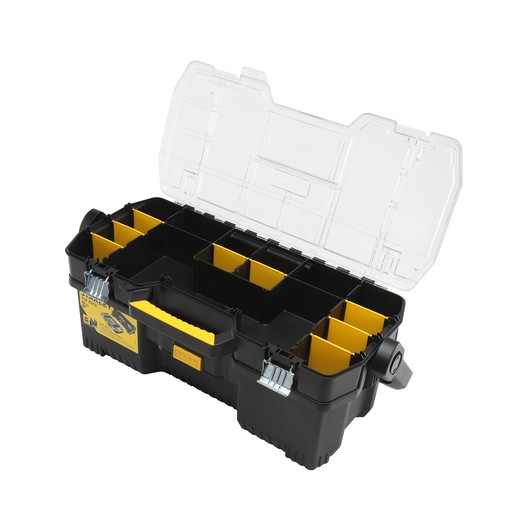 BOITE A OUTILS 60CM AVEC ORGANISEUR TRANSPARENT
