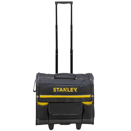 Front full view of a STANLEY case trolley on a white background